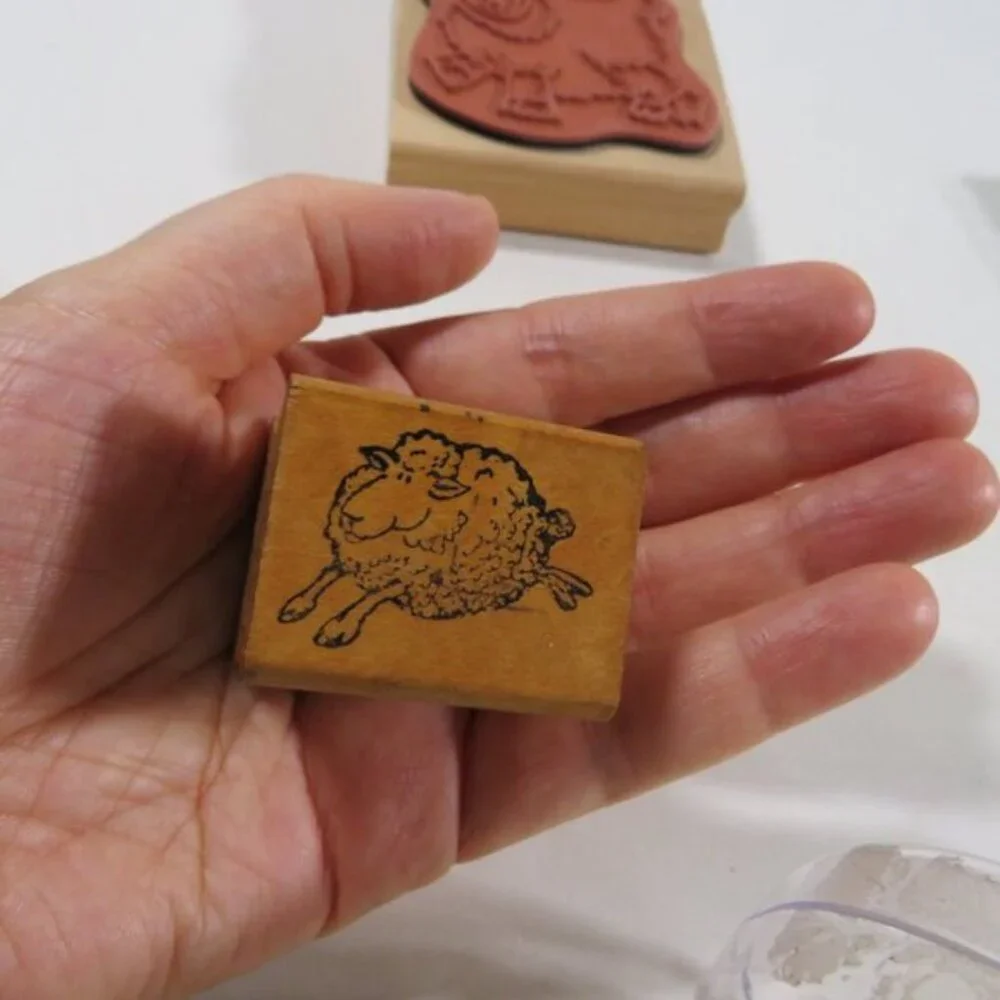 Rubber Stamps sheep rubber